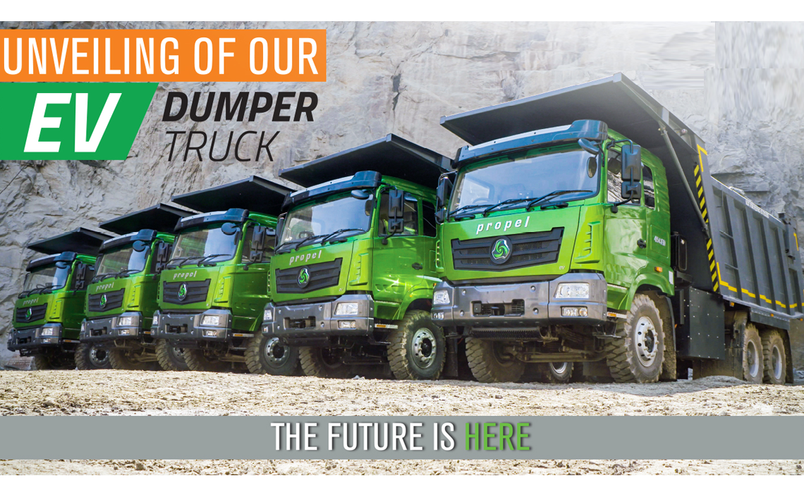 EV Dumper Truck | Propel Industries | India