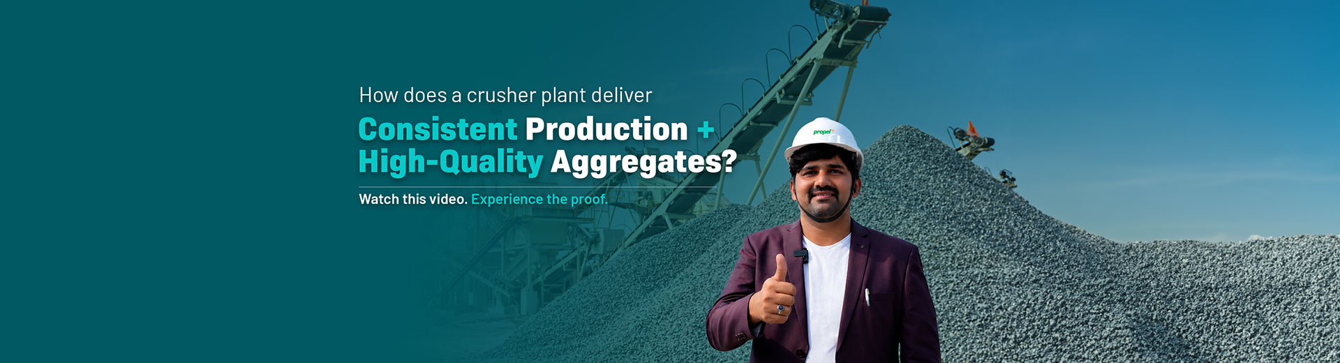 How Megha Giant Stone Industries Built Its Vijayawada Crushing Plant with Propel