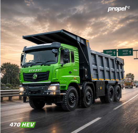 Propel 470 HEV Heavy Duty Electric Tipper