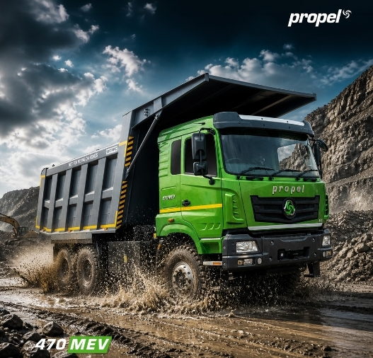 Propel 470 MEV Electric Dumper Truck